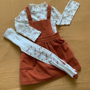 Girls matching set size 3T
